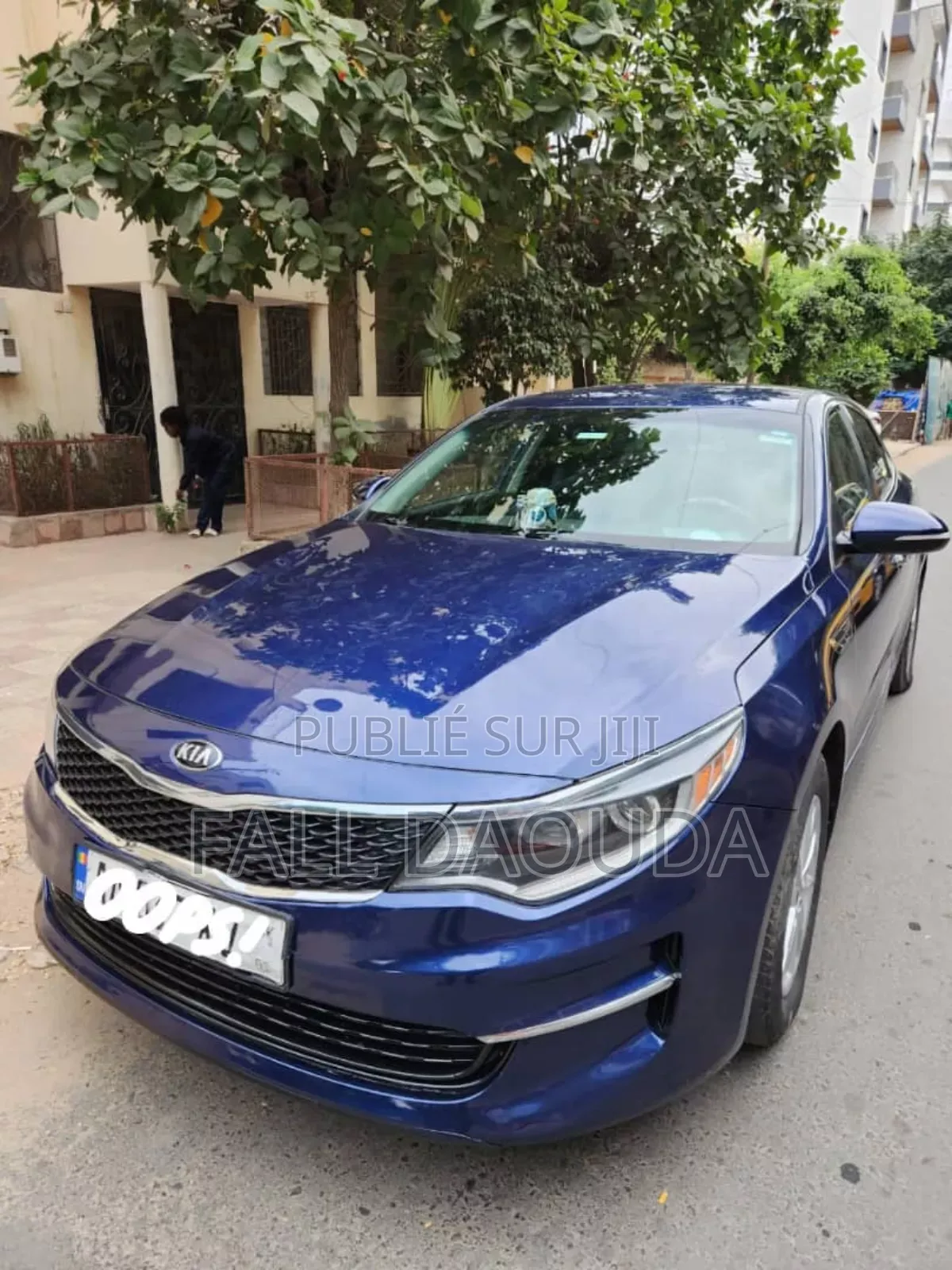Kia Optima 2017 Blue