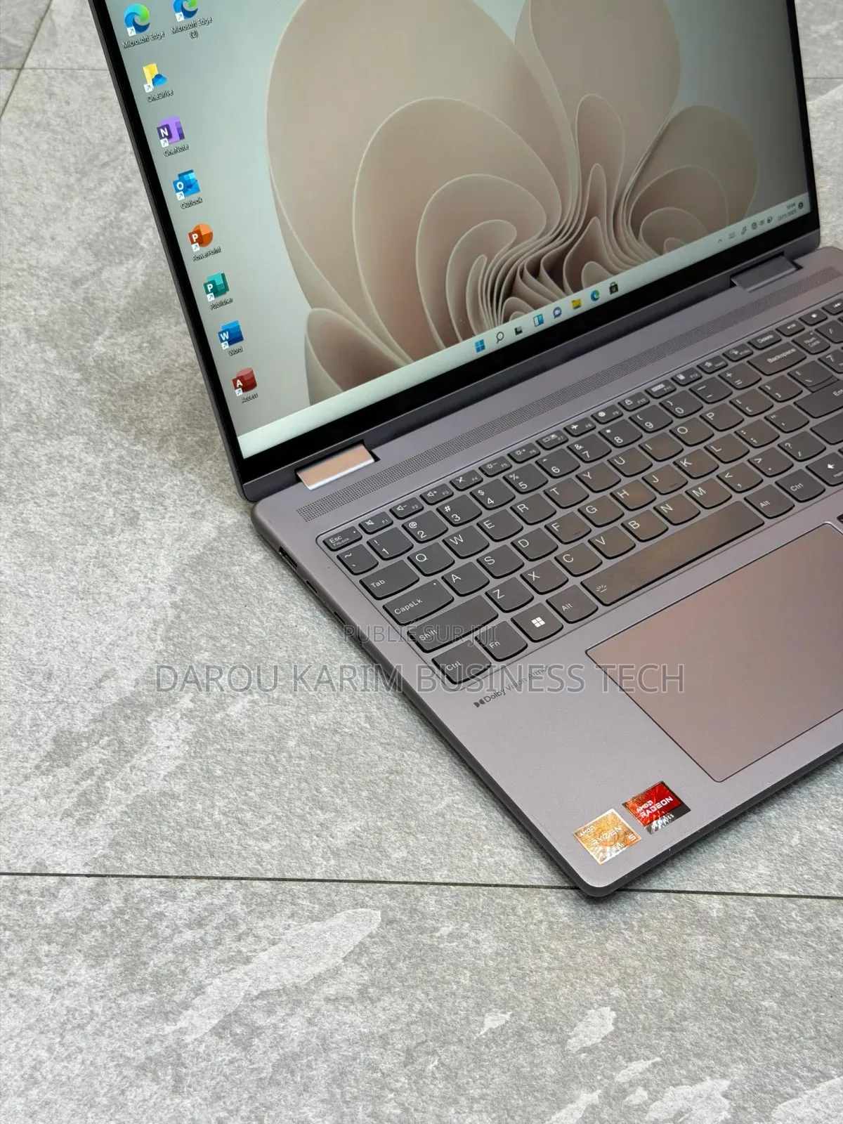 New Ordinateur Portable Lenovo Yoga 7 15ITL5 8GB AMD Ryzen 5 SSD 512GB