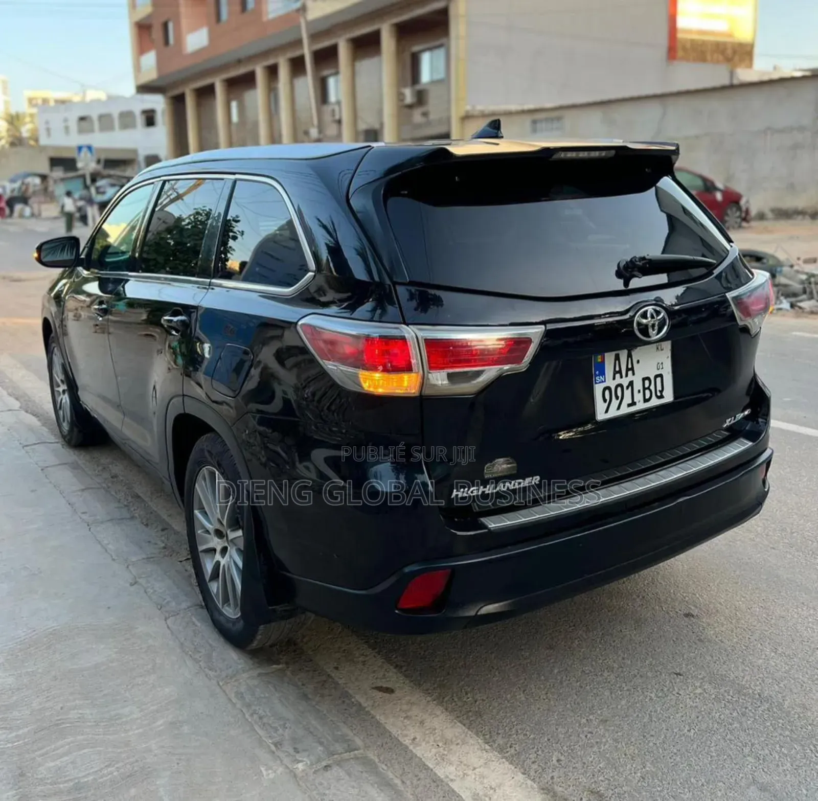 Toyota Highlander XLE V6 4x4 (3.5L 6cyl 6A) 2016 Black