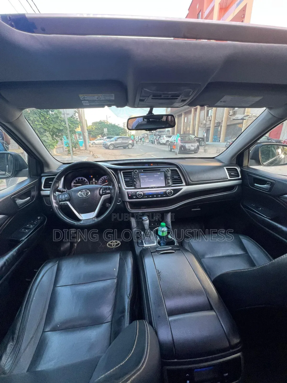 Toyota Highlander XLE V6 4x4 (3.5L 6cyl 6A) 2016 Black