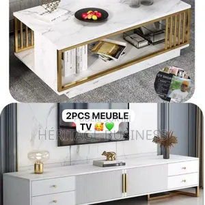 Meuble Tv Avec Table Basse