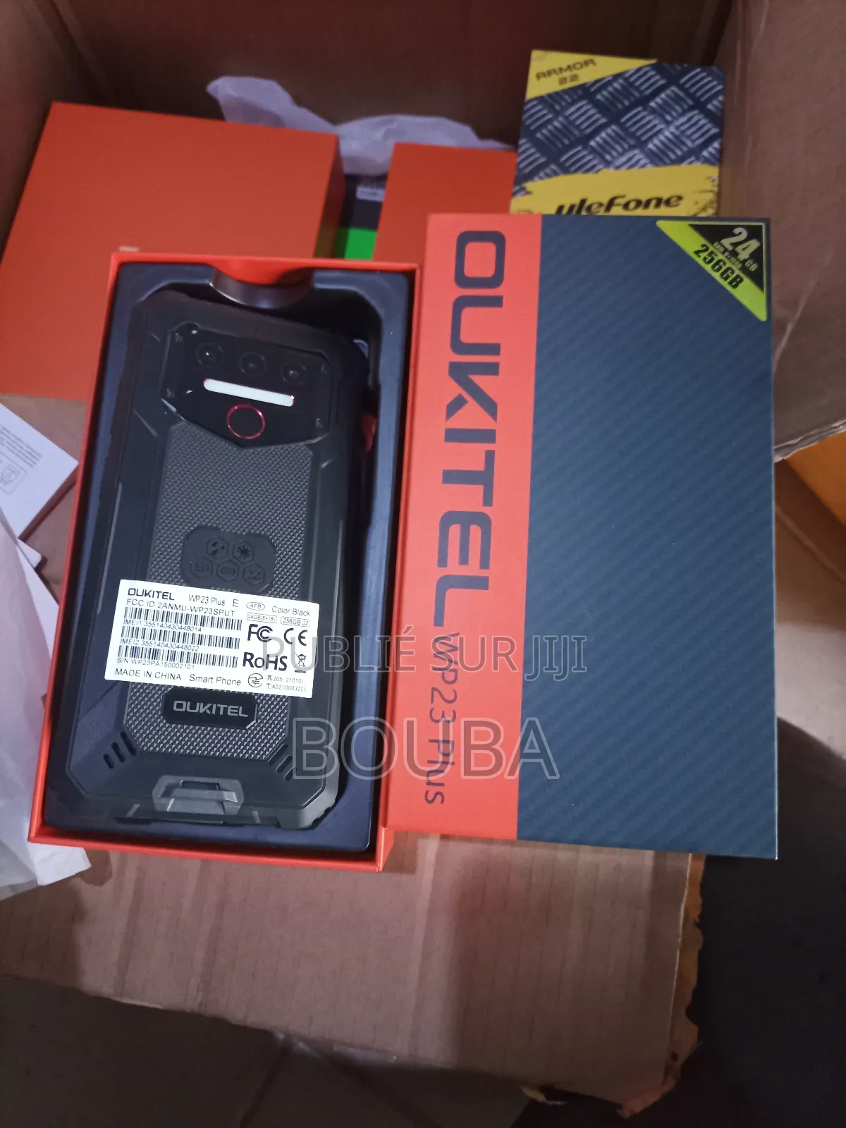 New Oukitel WP35 S 256 GB Black