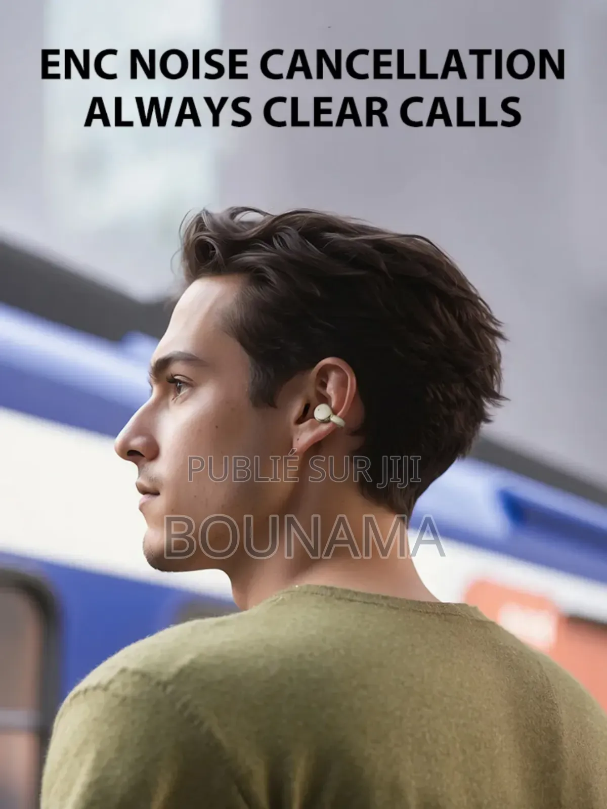 *Écouteurs Bluetooth TWS Avec Boîtier Miroir Led