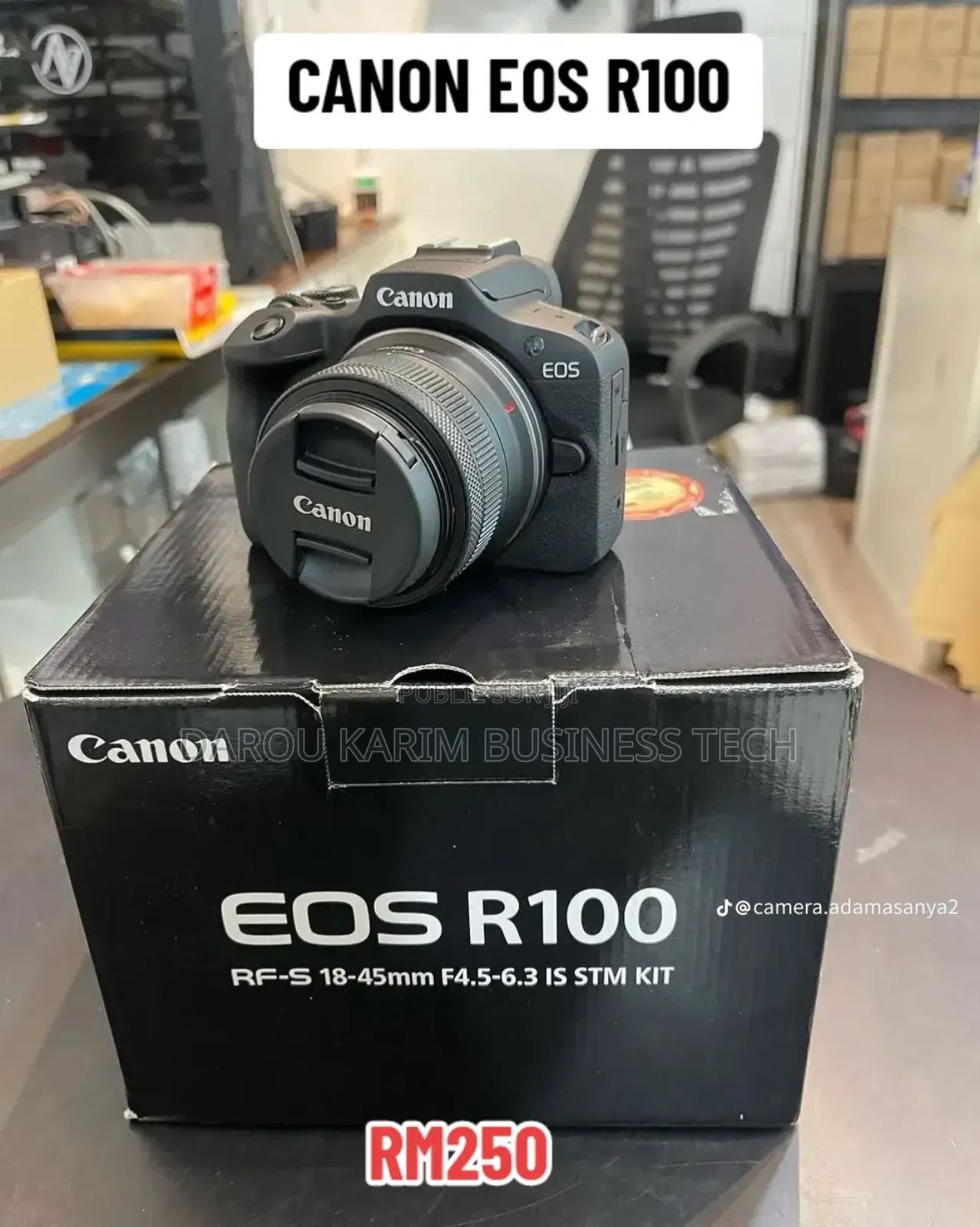 Canon Eos R100 Nouvel Ensemble