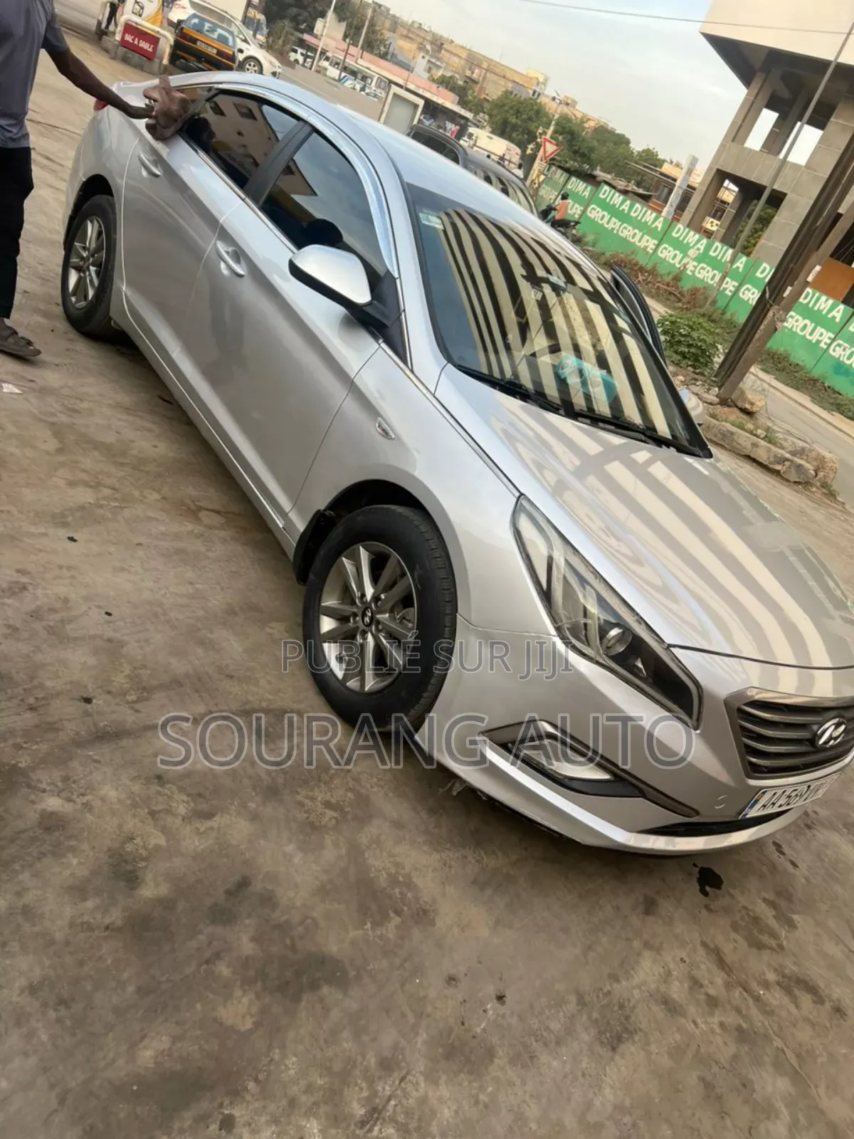Hyundai Sonata Sport Sedan FWD (2.4L 4cyl 6A) 2016 Gris