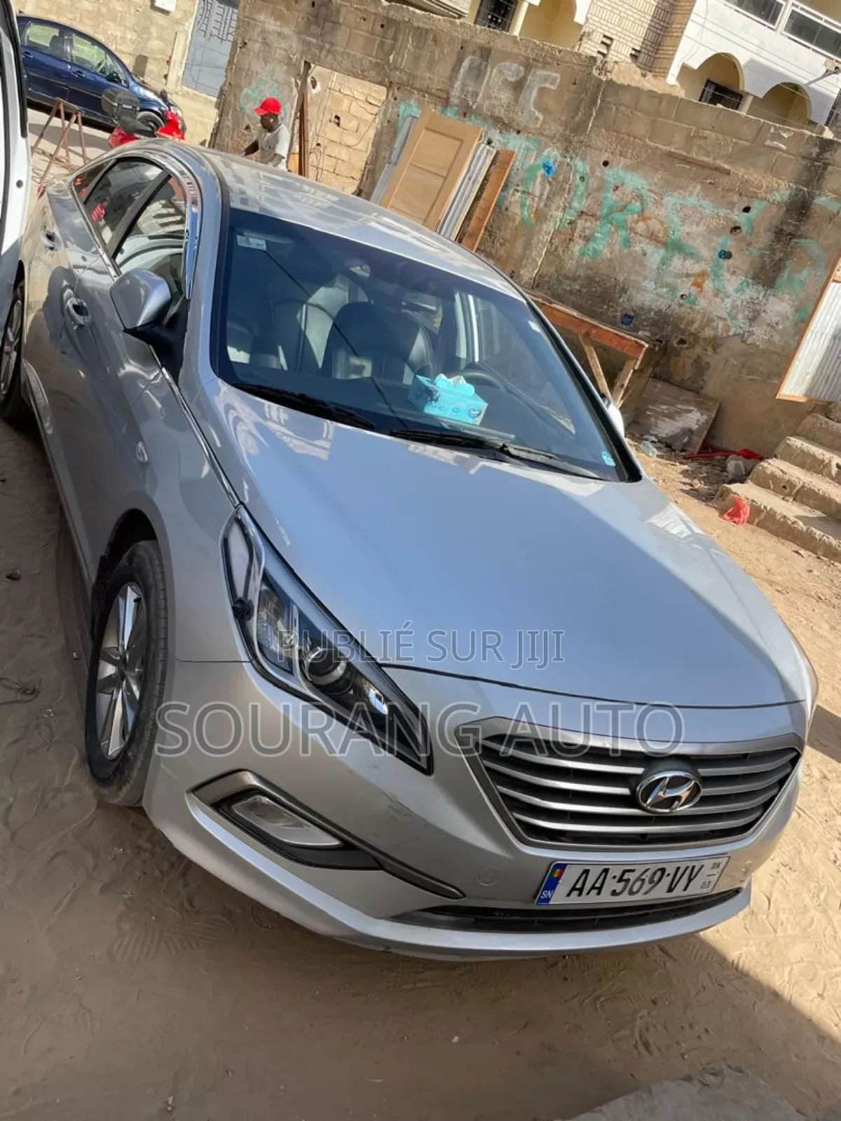Hyundai Sonata Sport Sedan FWD (2.4L 4cyl 6A) 2016 Gris