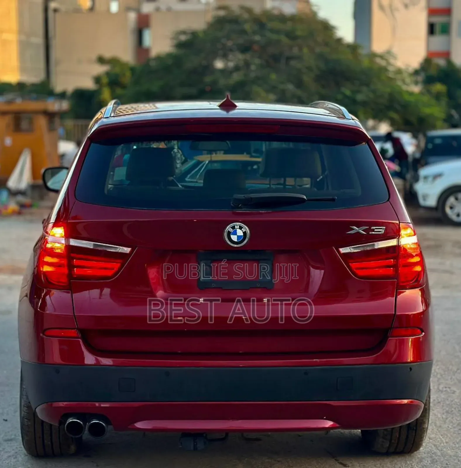 BMW X3 2016 Rouge