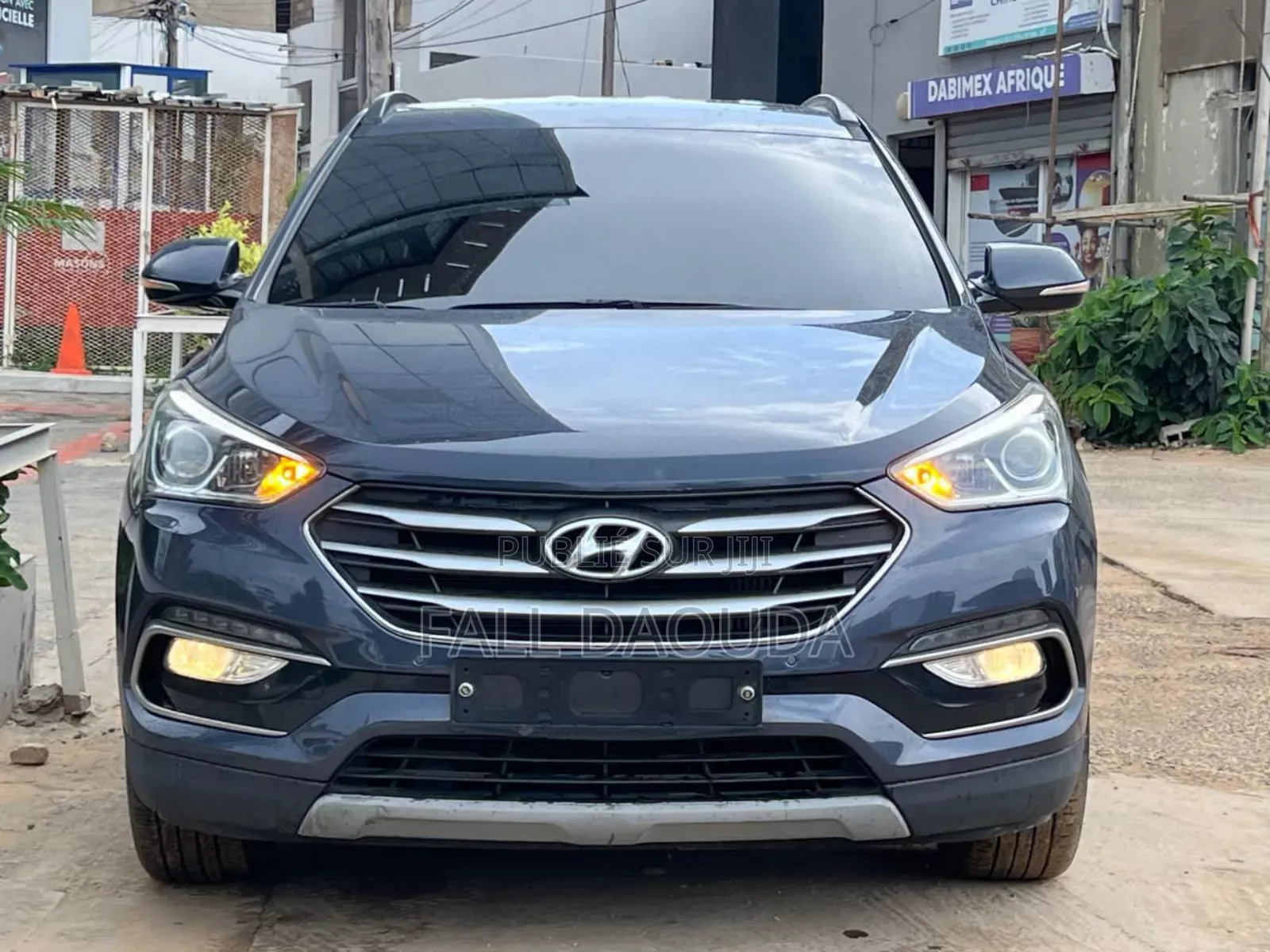 Hyundai Santa Fe 2018 Blue