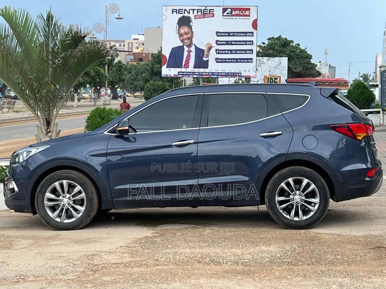 Hyundai Santa Fe 2018 Blue