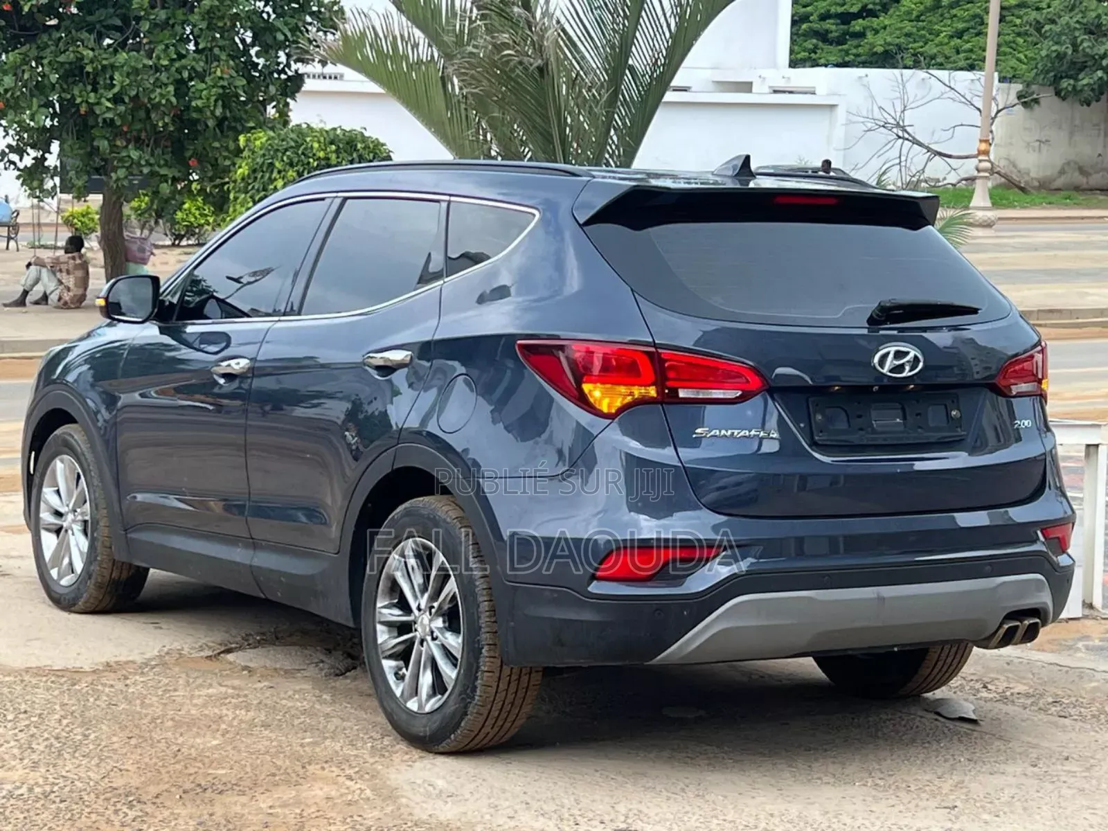 Hyundai Santa Fe 2018 Blue