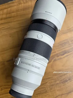 Sony Sel100400gm – Zoom Super Téléobjectif 100–400 Mm