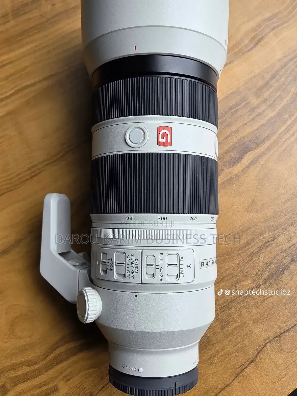 Sony Sel100400gm – Zoom Super Téléobjectif 100–400 Mm