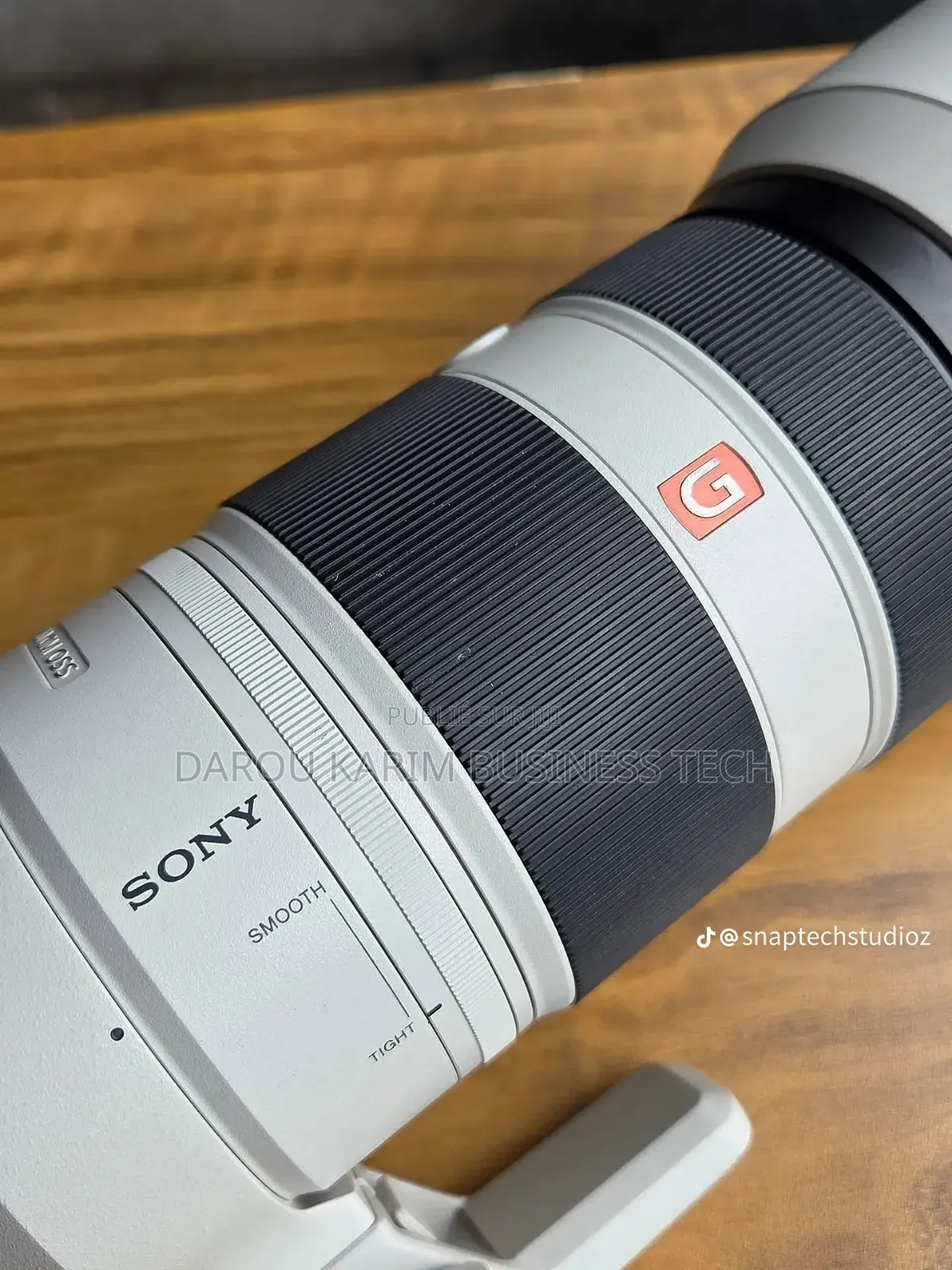 Sony Sel100400gm – Zoom Super Téléobjectif 100–400 Mm