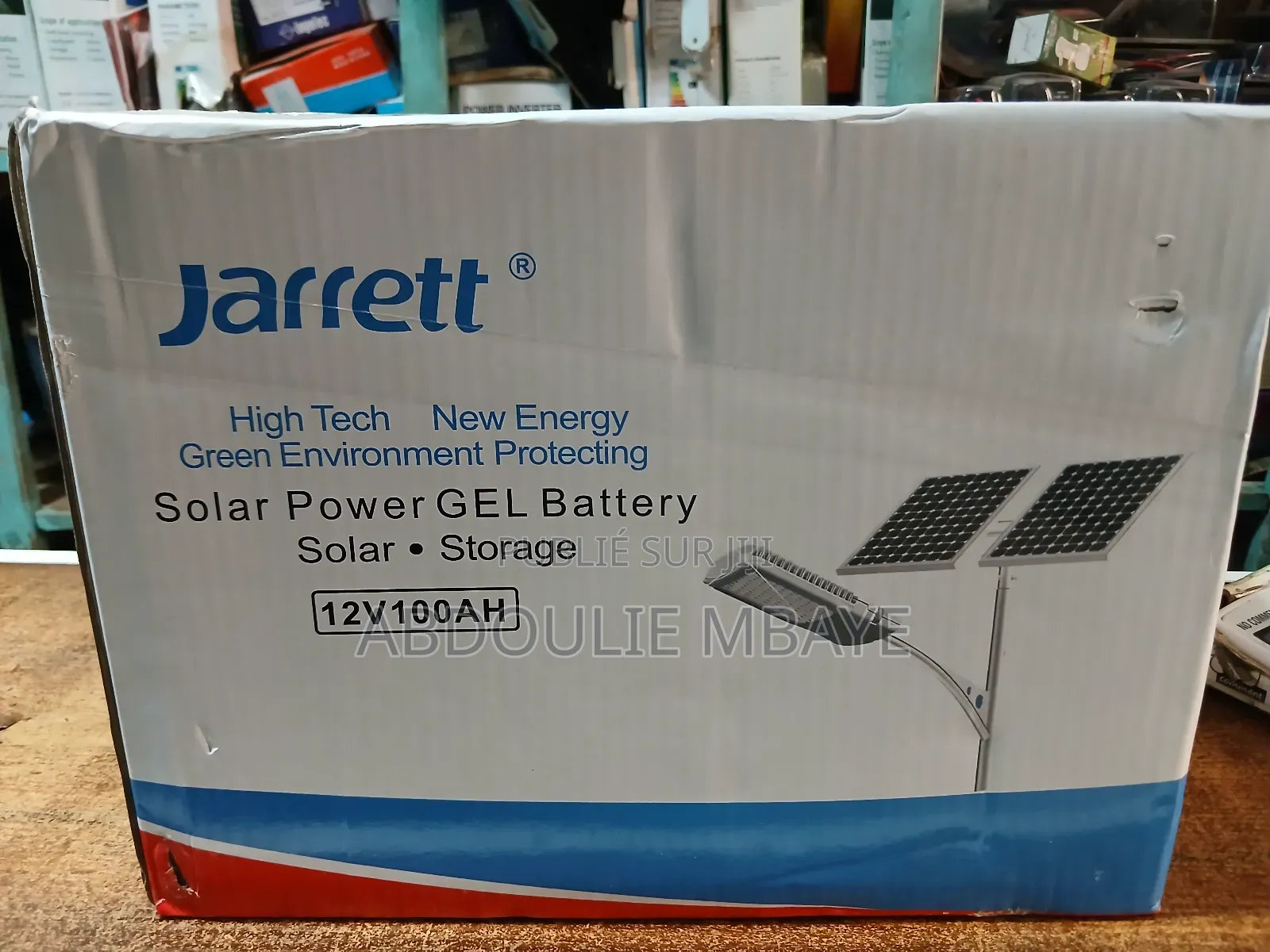 Battery Jarrett 12v100ag