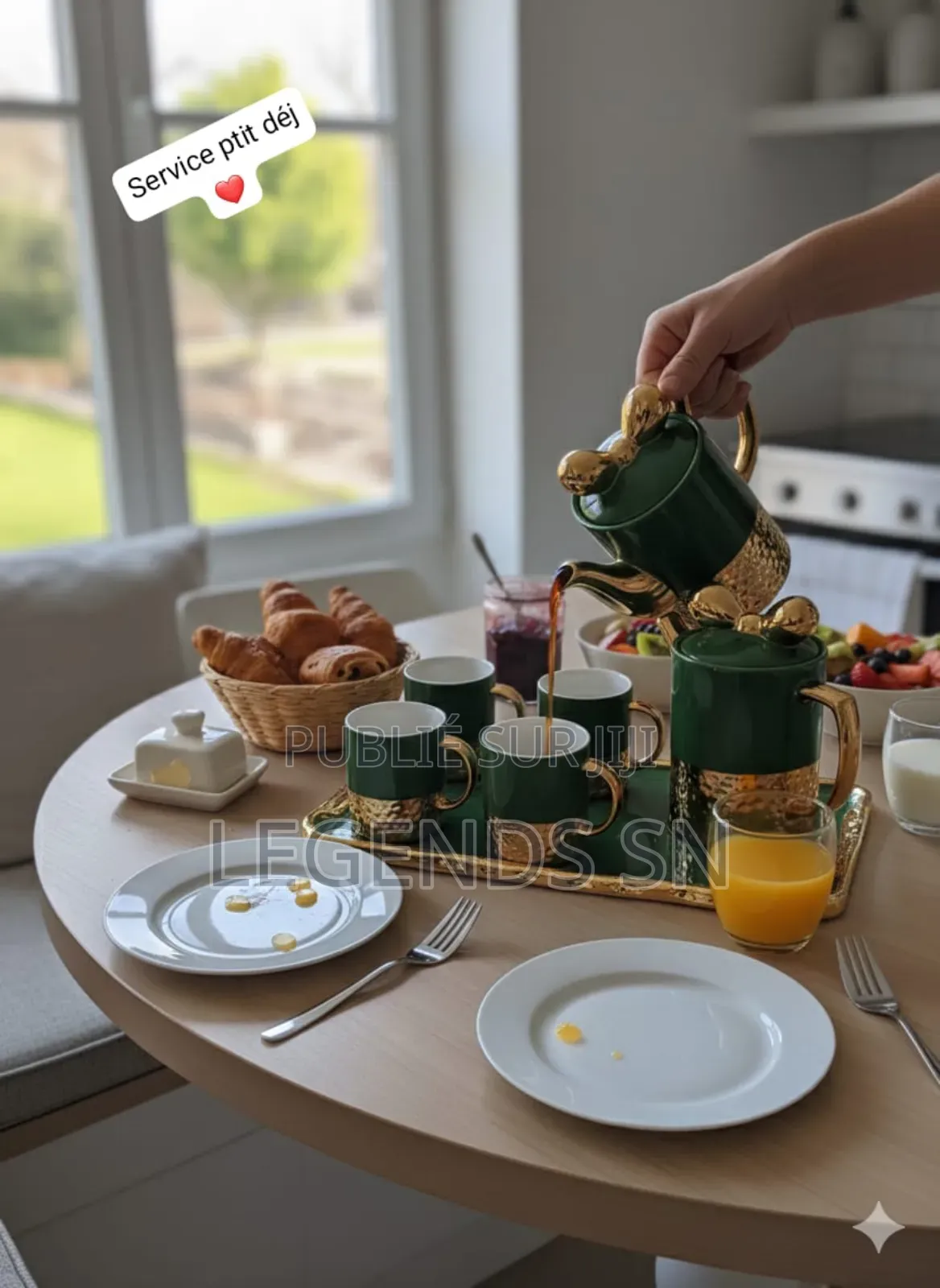 Service Petit Déjeuner