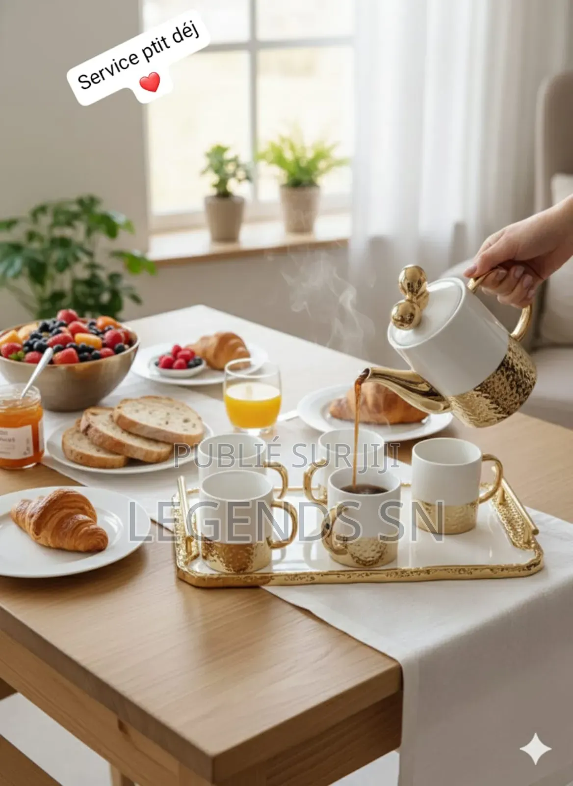 Service Petit Déjeuner