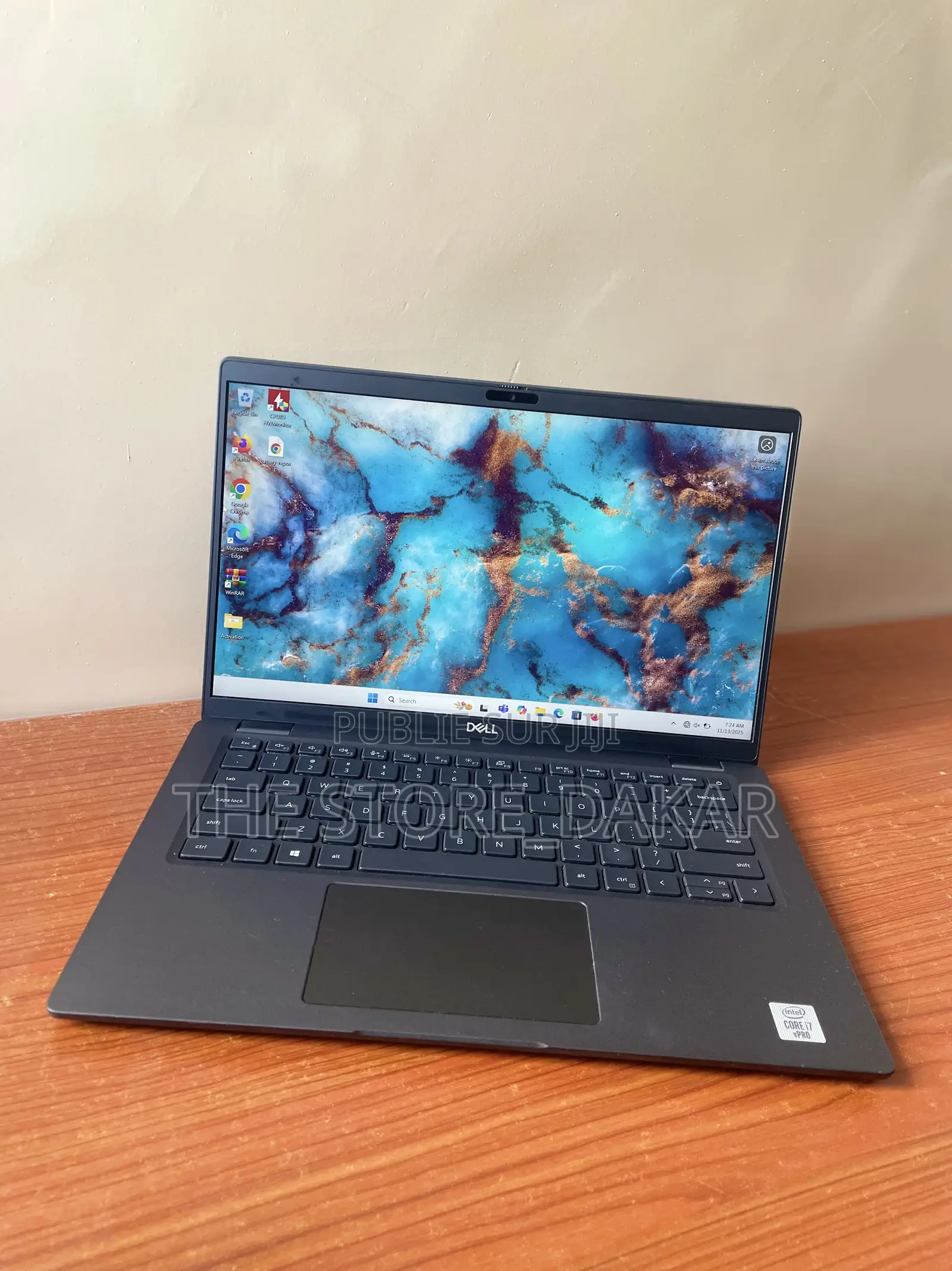 Ordinateur Portable Dell Latitude 7410 16GB Intel Core I7 SSD 256GB