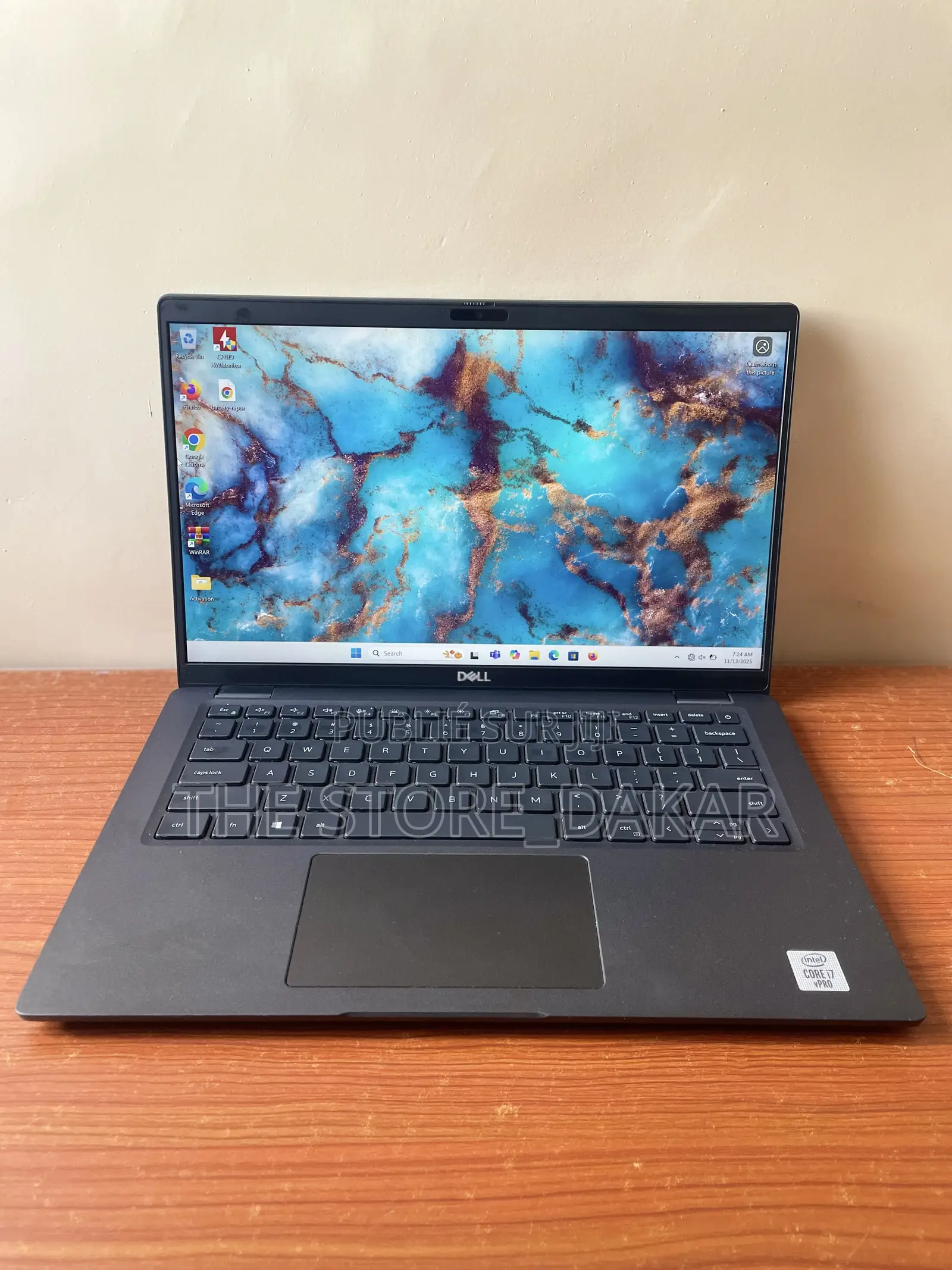 Ordinateur Portable Dell Latitude 7410 16GB Intel Core I7 SSD 256GB