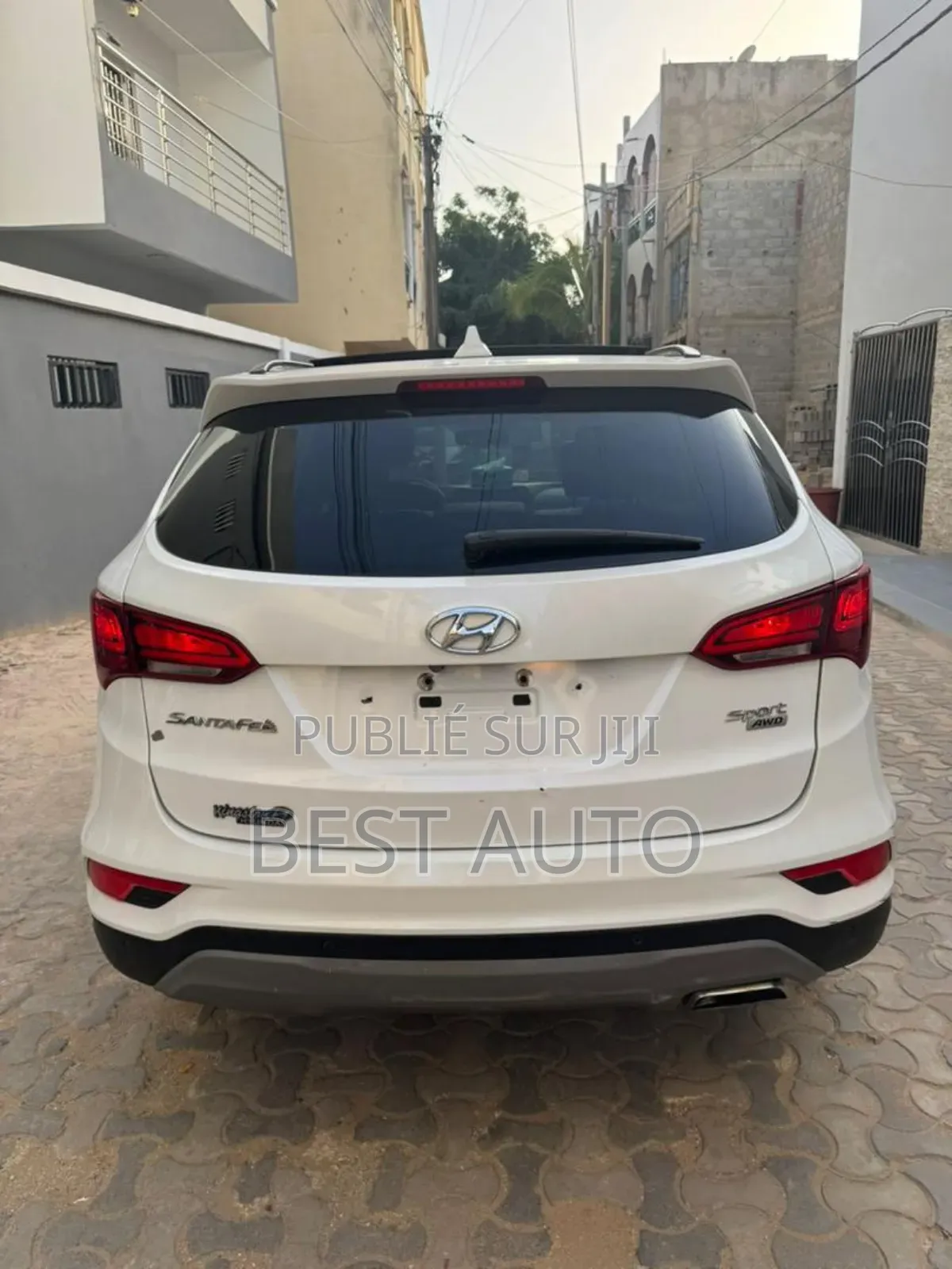 Hyundai Santa Fe 2018 Blanc
