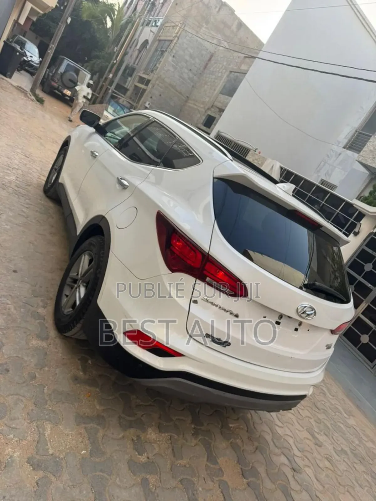 Hyundai Santa Fe 2018 Blanc