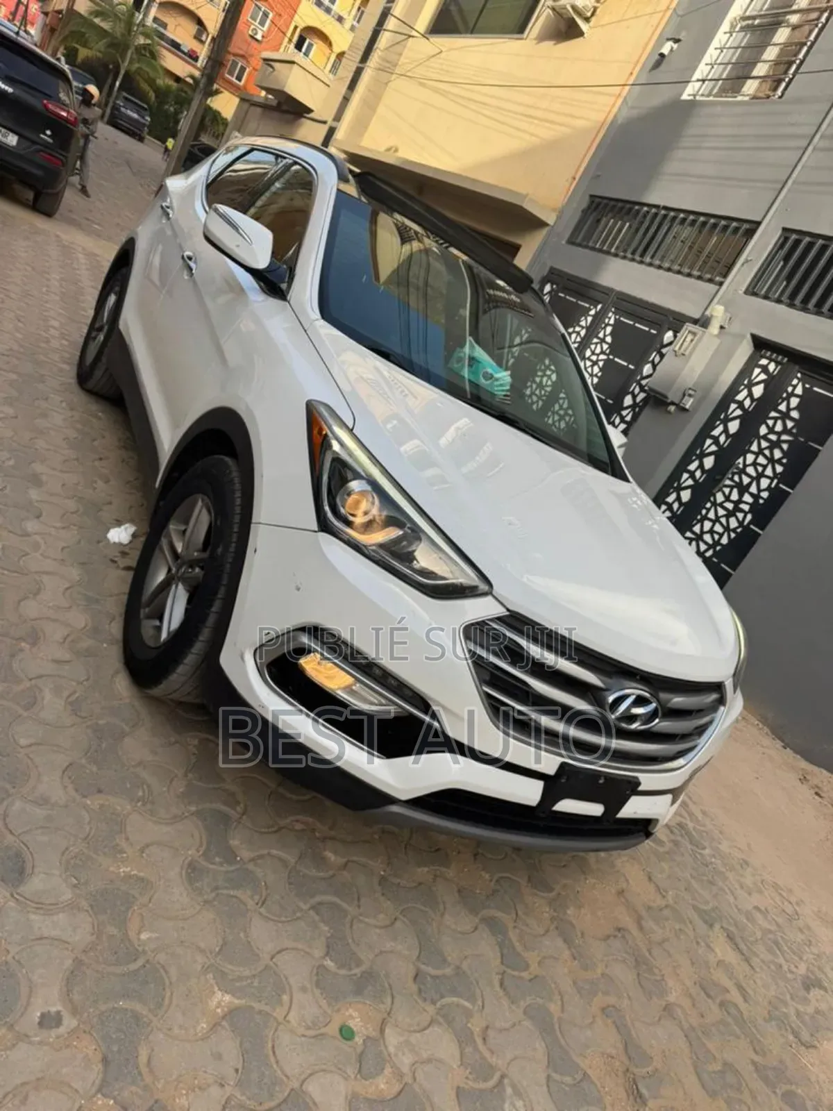 Hyundai Santa Fe 2018 Blanc