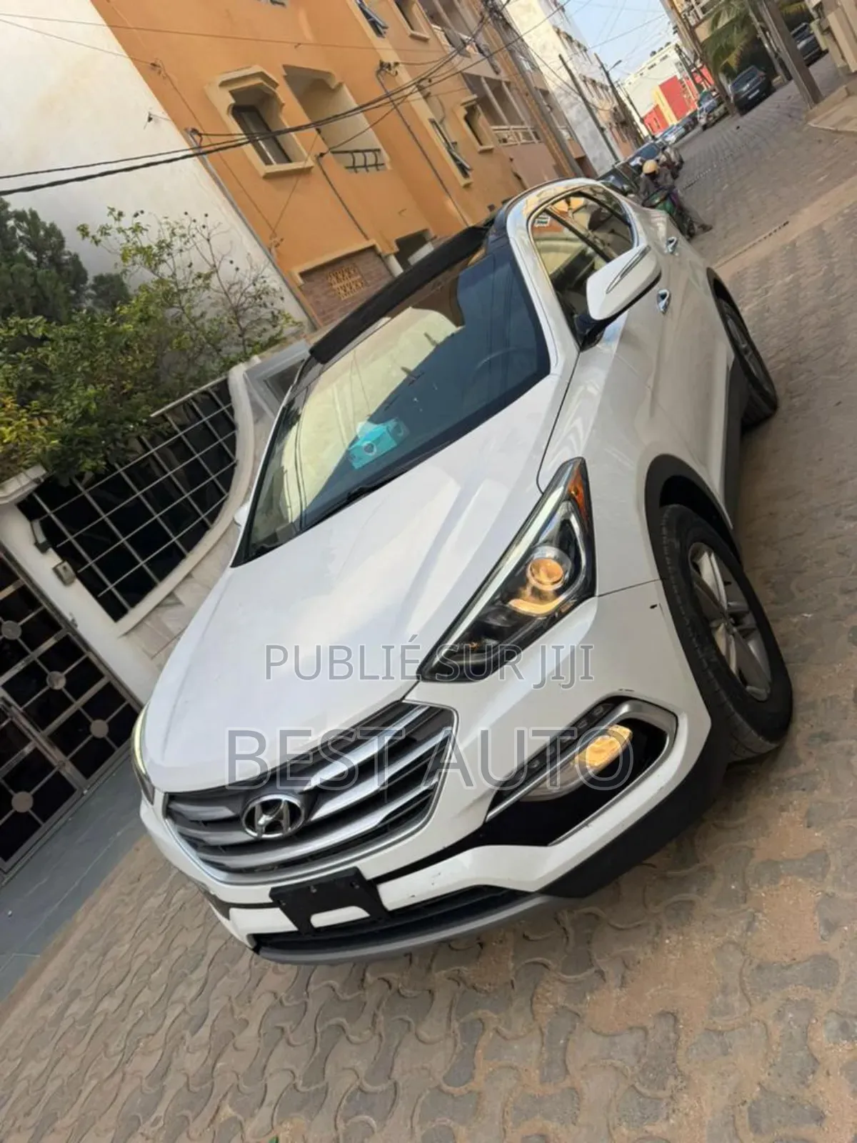 Hyundai Santa Fe 2018 Blanc