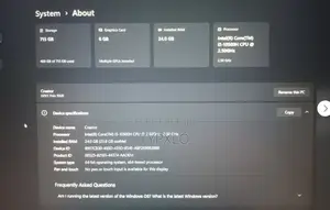 Ordinateur portable MSI GF65 Thin 10UE 24GB Intel Core i5 SSD 750GB