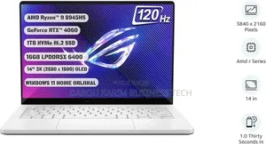 New Ordinateur Portable Asus ROG Zephyrus G14 16GB AMD Ryzen 9 SSD 1T