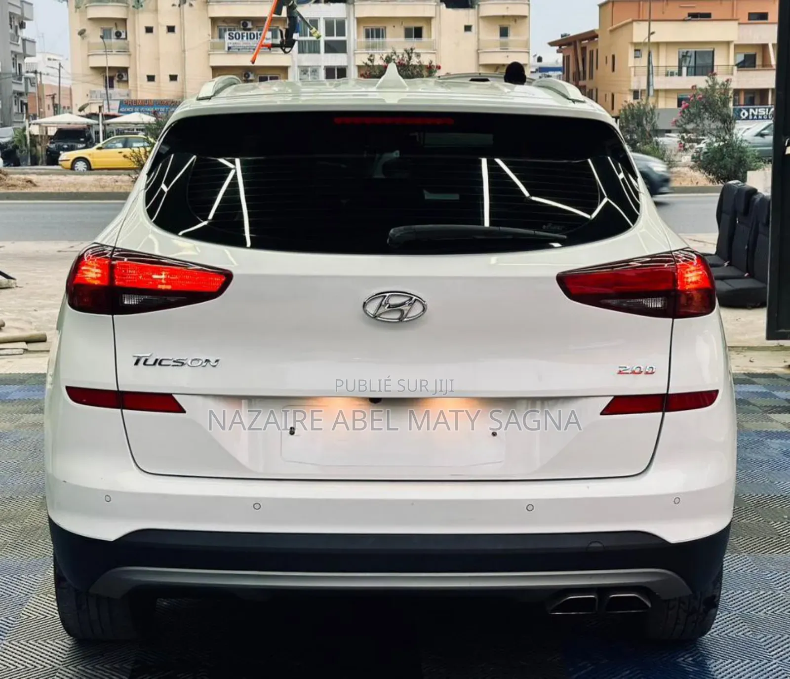 Hyundai Tucson Limited AWD 2019 Blanc