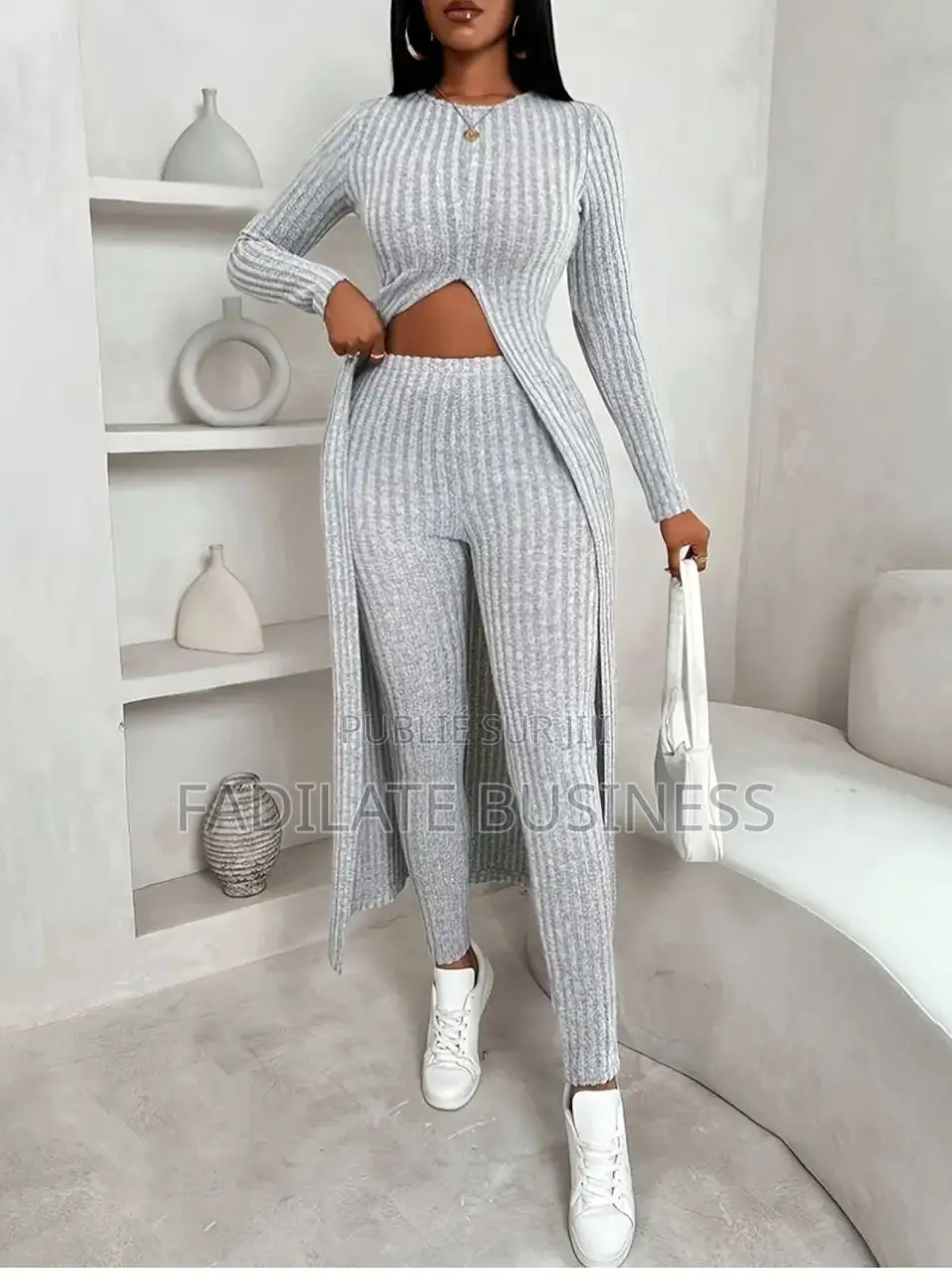 Taille Haute Et Manches Longues