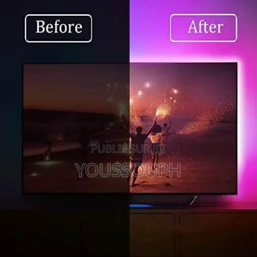 Rétro Éclairage De La Télévision