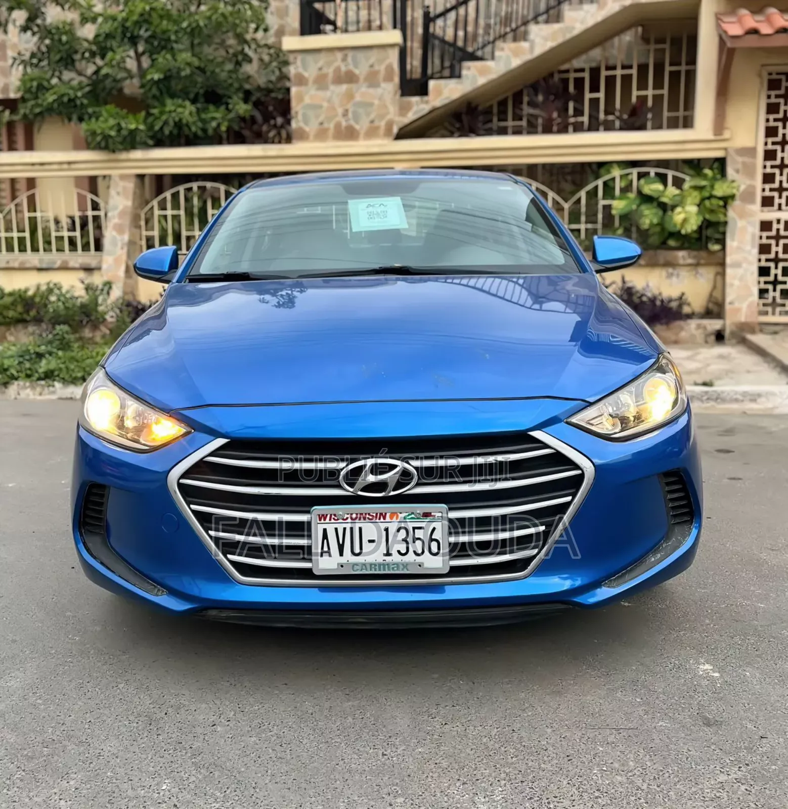 Hyundai Elantra 2017 Blue
