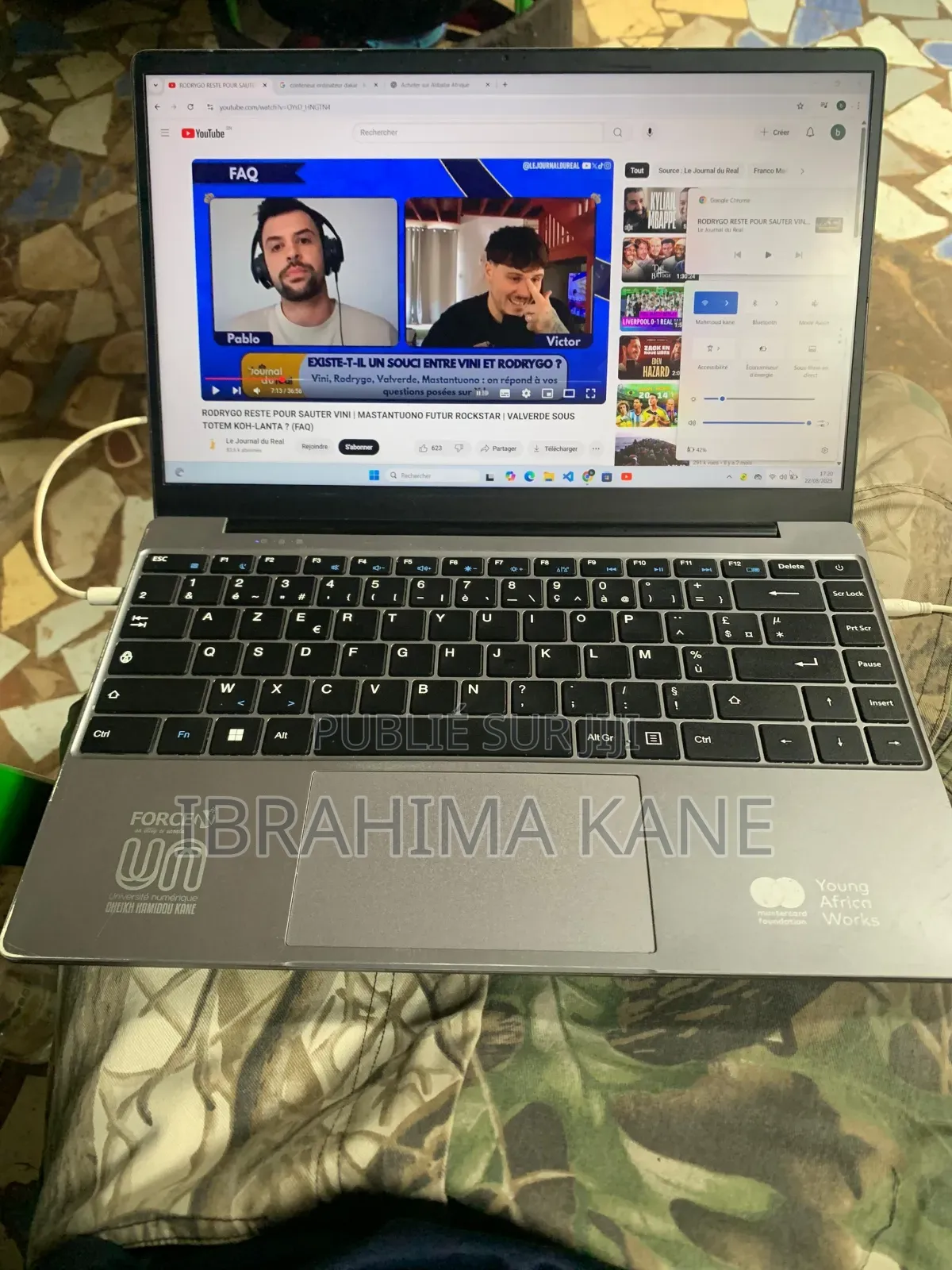 Ordinateur Portable 4GB SSD 256GB