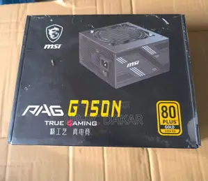 Alimentation Pc Msi Pag G750n 80+ Gold