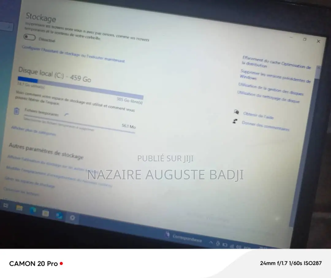 Ordinateur Portable Dell 8GB Intel Core I5 HDD 512GB