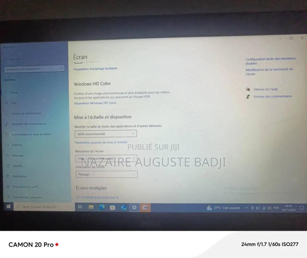 Ordinateur Portable Dell 8GB Intel Core I5 HDD 512GB