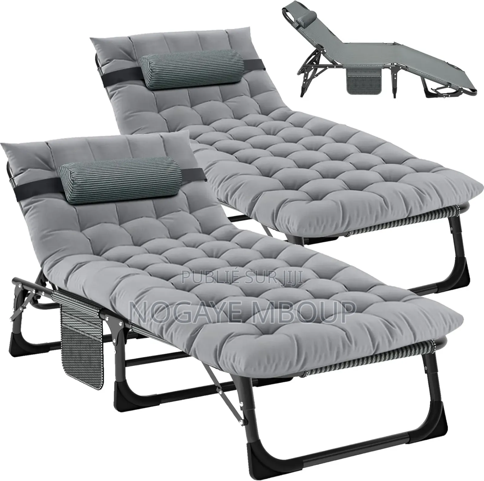 Lit Pliable Avec Housses