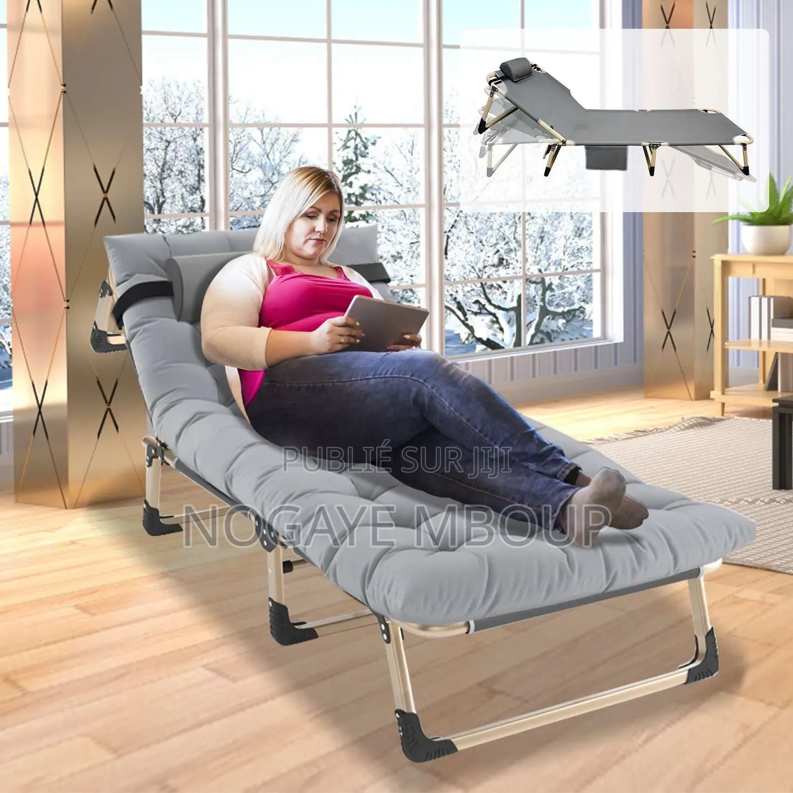 Lit Pliable Avec Housses