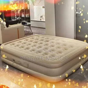 Photo - Matelas Gonflable Avec Pompe Électrique Intégrée 2place