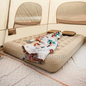 Matelas Gonflable Avec Pompe Électrique Intégrée 2place