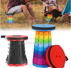 Photo - Tabouret Pliable, Portable - Camping