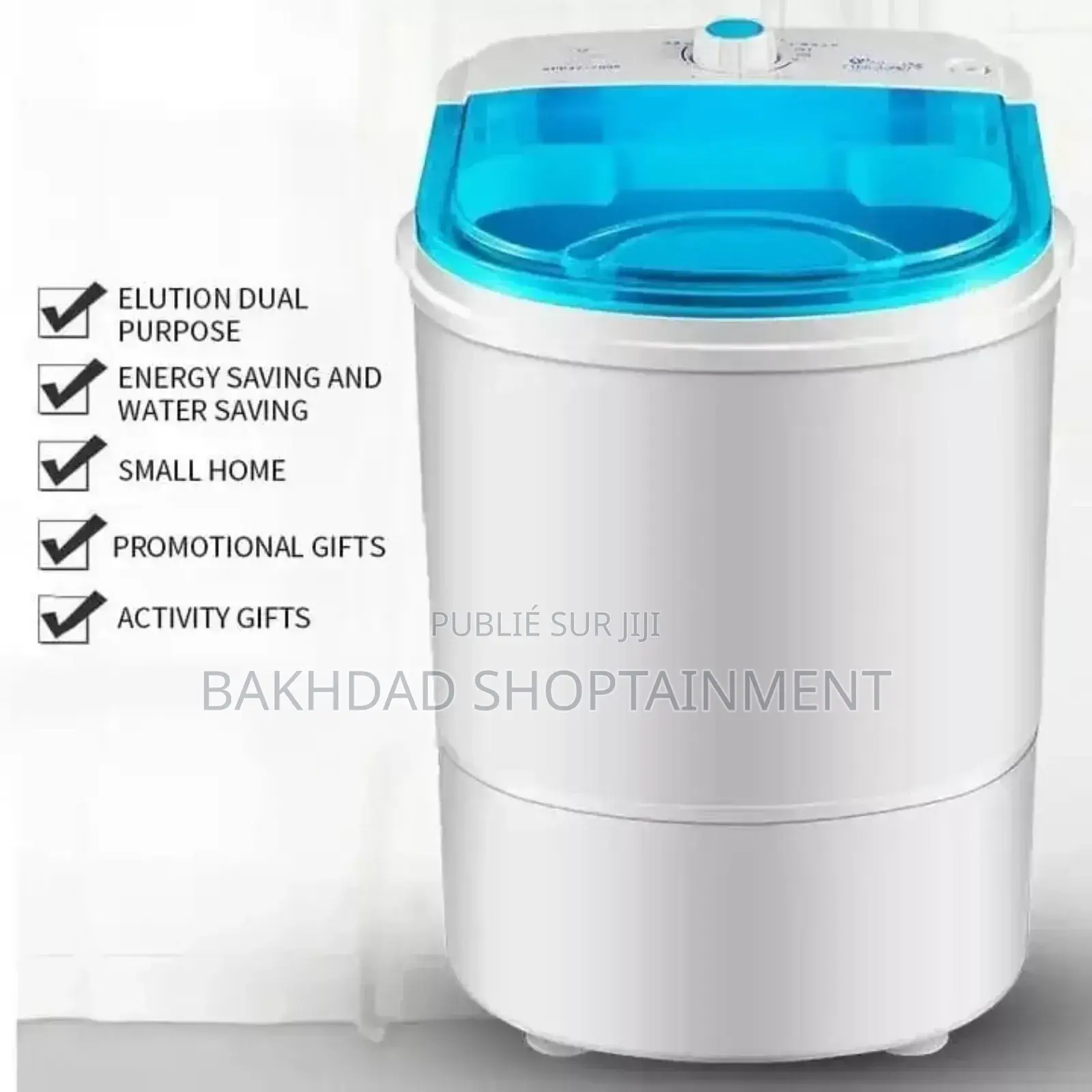 Mini Machine À Laver 4kg – Compacte Et Puissante
