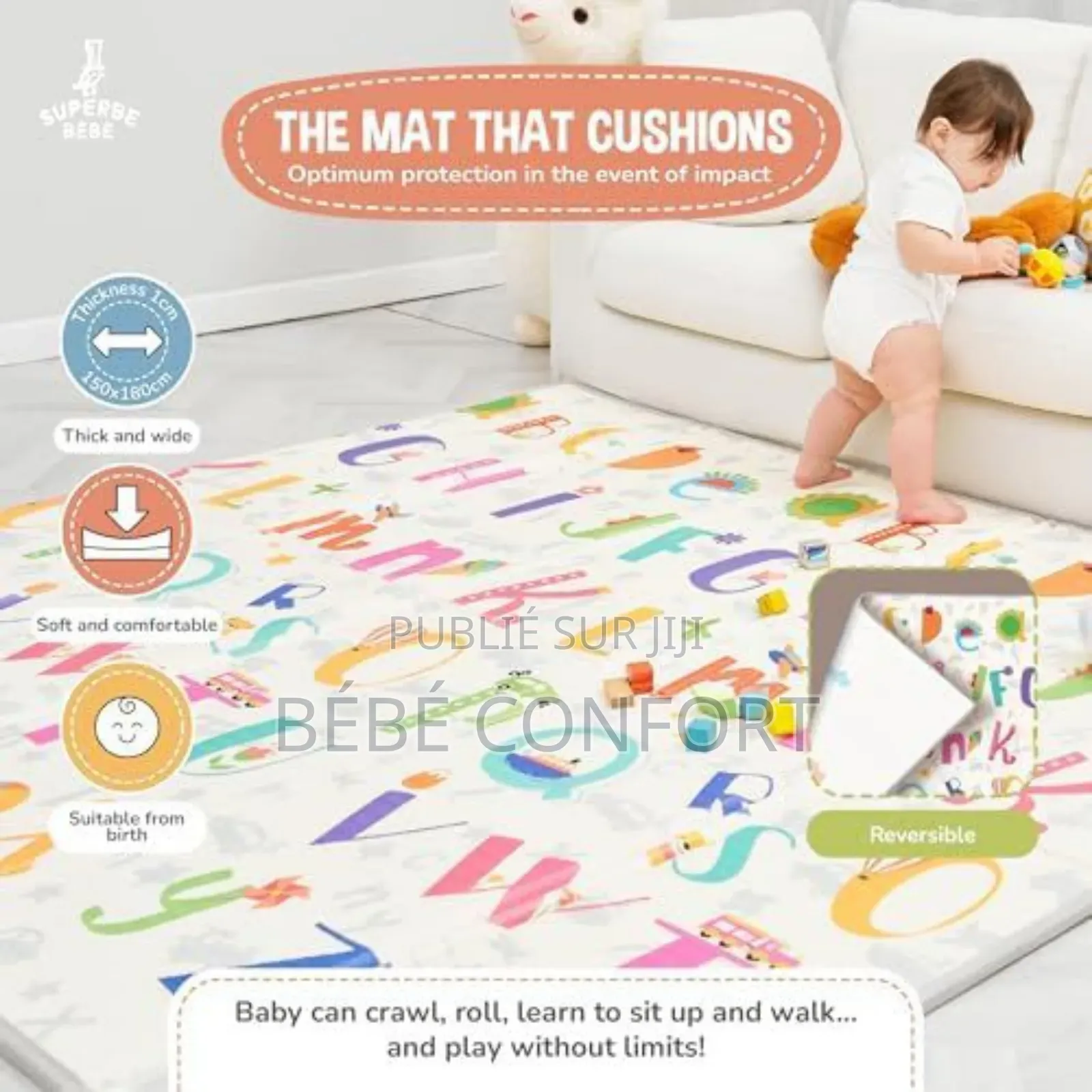 Tapis d'Éveil Bébé