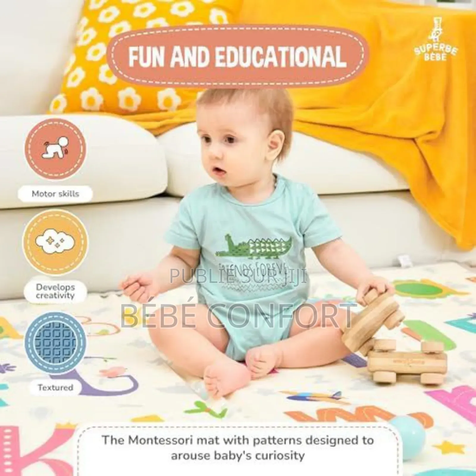 Tapis d'Éveil Bébé