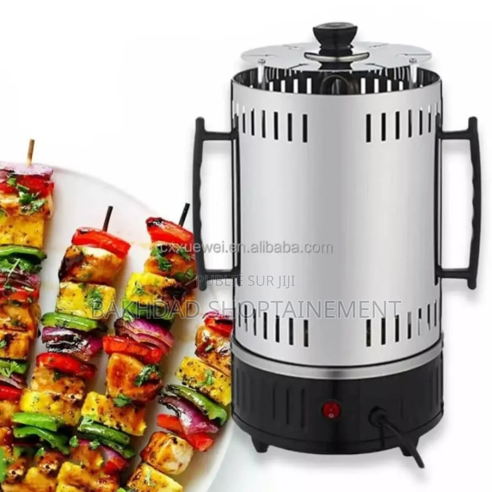 Barbecue Électrique À Brochettes – Sokany Sk-6611 |1000w, 6 Brochette