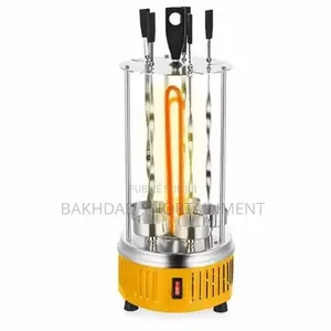 Barbecue Électrique À Brochettes – Sokany Sk-6611 |1000w, 6 Brochette