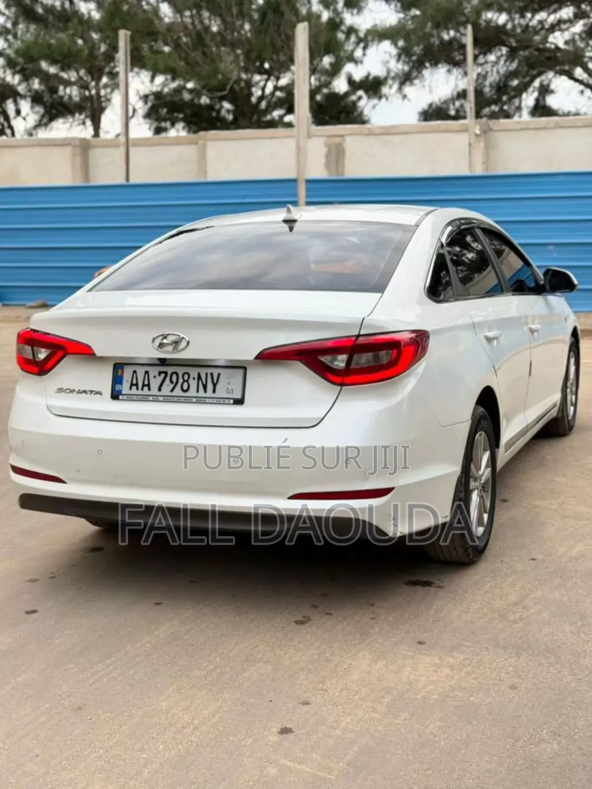 Hyundai Sonata 2015 Blanc