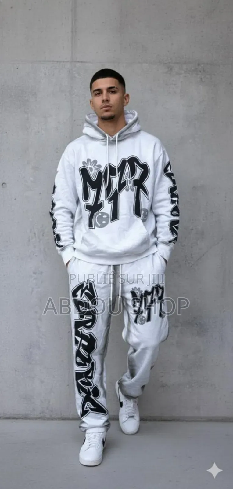 Ensemble Blouson Capuche 100% Coton Disponible