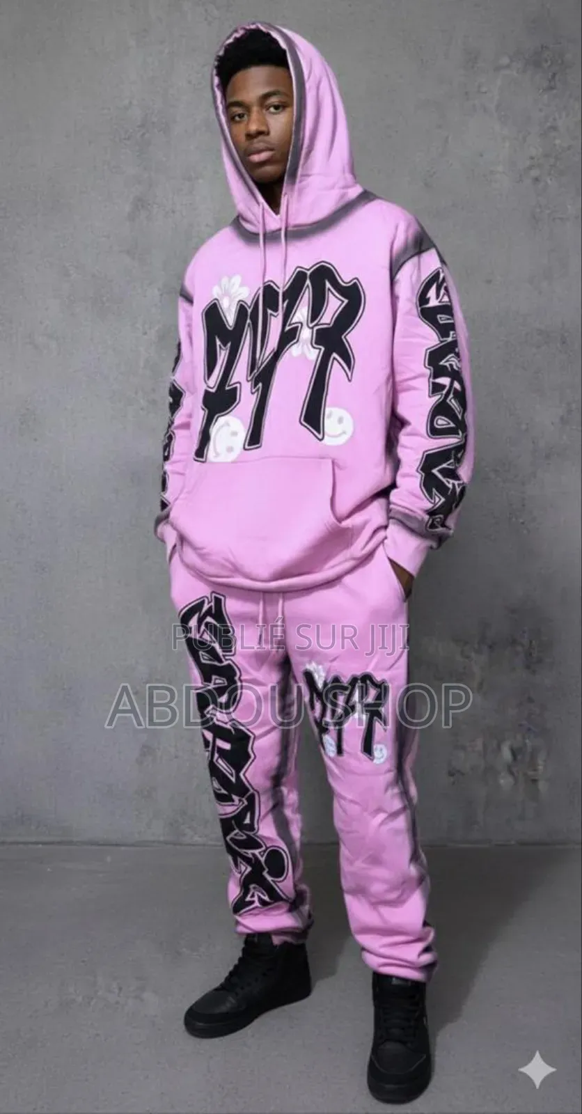 Ensemble Blouson Capuche 100% Coton Disponible