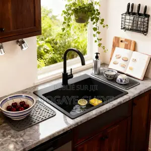 Évier Cuisine Lour Original Avec Siphon Robinet Ensemble